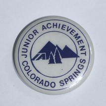 Colorado Springs Junior Achievement Youth Organization Pinback Button Pi... - $5.00