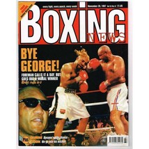 Boxing News Magazine November 28 1997 mbox3145/c  Vol 53 No.47  Bye George! - £3.07 GBP