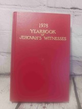 Jehovahs Witnesses 1978 Yearbook Hardcover Red Religious Book - $20.16