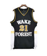 Tim Duncan #21 Wake Forest Classic Throwback Vintage Jersey - $53.99