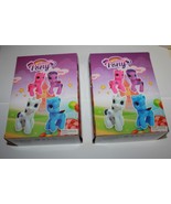 My Little Pony Happy Pony Teal Lot Of 2 BRAND NEW IN THE BOX. - $29.66 CAD