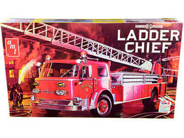 Skill 3 Model Kit American LaFrance Ladder Chief Fire Truck 1/25 Scale Model AMT - £64.39 GBP