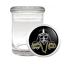 Choose Dark Em1 Medical Glass Stash Jar 3&#39;&#39; X 2&#39;&#39; Herb And Spice Storage... - £6.33 GBP