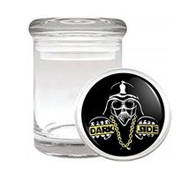 Choose Dark Em1 Medical Glass Stash Jar 3&#39;&#39; X 2&#39;&#39; Herb And Spice Storage... - £6.24 GBP