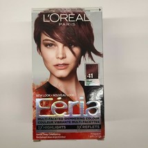 L&#39;Oreal Paris Feria 41 Rich Mahogany Multi-Faceted Shimmering Hair Color - £12.17 GBP