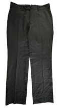 Women&#39;s Dress Pants w/ Pockets Non Slip Straight Size 2 Blackish Brown - £10.11 GBP