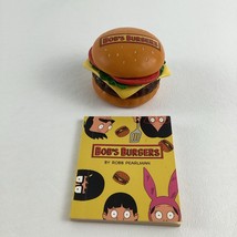 Bob&#39;s Burgers Talking Burger Button Tina Louise Bob Belcher Family Mini ... - $19.75