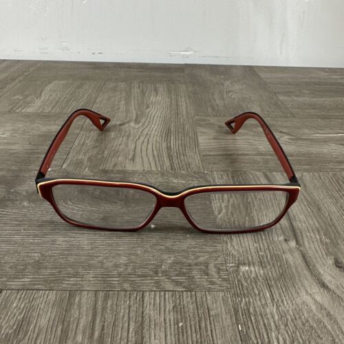 Primary image for Emporio Armani Eyeglass FRAMES ONLY Red EA 9517 140