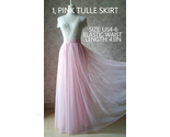 1 pink tulle skirt wedding bridesmaid skirt thumb155 crop