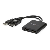 StarTech.com 3-Port DisplayPort 1.2 Splitter, DisplayPort to 3x DP Multi... - £76.47 GBP