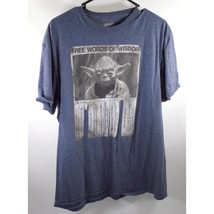 Star Wars Yoda Words of Wisdom T-Shirt XL - $5.36