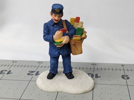 O&#39;Well Christmas Postman Figure Bag of Mail 2 1/2 Inch Tall - $8.96