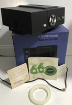 Vtg Keystone 660 35mm Slide Projector Working Great Shape Original Box M... - $56.10