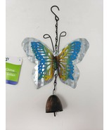 Direct International Metal Butterfly Wind Chime w/ Bell - New - £10.37 GBP