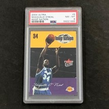 2004 Ultra #6 Shaquille O&#39;Neal PSA 8 NM-MT Hoop Nation - £39.86 GBP