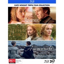 Kate Winslet Triple Blu-ray | The Reader / A Little Chaos / Ammonite - $38.68