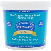 Stewart Pro-Treat 100% Pure Beef Liver for Dogs 14 oz - $103.28