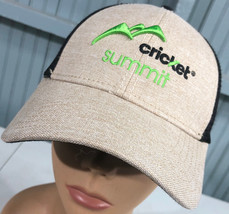AT&amp;T Cricket Summit Corporate Mesh Snapback Baseball Cap Hat - £12.32 GBP