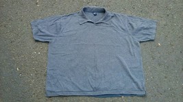 Vintage THE GAP Mens Polo Shirt Mens Golf Shirt SZ 2XL Gray EUC - $7.69