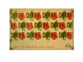 Cher U.K. Poster She&#39;s A Weird Little Snack UK - £21.28 GBP