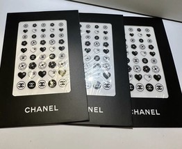 One Set Chanel Nails Sticker Set 100% Authentic Chanel Member Gift - £13.37 GBP