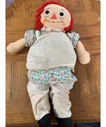 Raggedy Ann Doll / Toy W Red Hair-Very Good Condition-SHIPS N 24 HOURS - $49.38