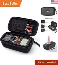 HT118A/HT118E Multimeter Case Hard Travel Case Replacement with Mesh Poc... - $32.16