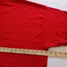 Gildan Heavy Cotton CHESTER BARBEQUE Men's Red Cotton T-Shirt Employee Size 2XL image 10