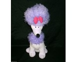 12&quot; KOHL&#39;S CARES FOR KIDS CLIFFORD PURPLE DOG CLEO POODLE STUFFED ANIMAL... - £7.59 GBP