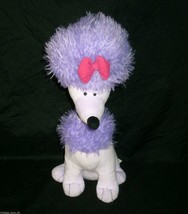 12&quot; KOHL&#39;S CARES FOR KIDS CLIFFORD PURPLE DOG CLEO POODLE STUFFED ANIMAL... - £7.46 GBP
