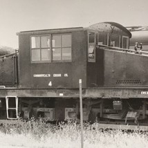 Commonwealth Edison Co Railroad #4 Electric Switcher Locomotive Photo Union IL - £7.46 GBP