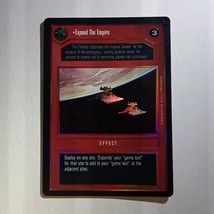 Expand The Empire FOIL - Premiere - Star Wars CCG Customizeable Card Game SWCCG - £2.78 GBP
