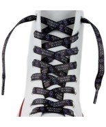 Colorado Rockies Shoe Laces Strings MLB Team Colors 54&quot; One Pair Lace Ups - £7.41 GBP