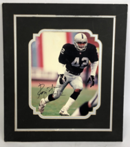 Ronnie Lott Raiders Autographed Signed 8x10 Action Photo Matted W COA GOL LOOK - £40.08 GBP