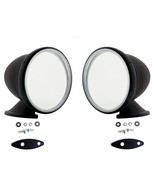 4&quot; Bullet Race Sports Car GT Racing Black Exterior Side Mirror Hot Rat R... - $84.99 CAD