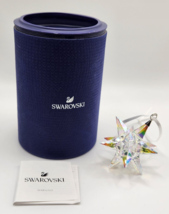 Swarovski Star Ornament Crystal Ab #5283480 Christmas Austria 3D Aurora Borealis - £97.45 GBP