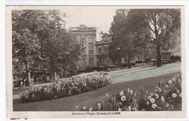 The Octagon Gardens Dunedin Otago 1940s RPPC Real Photo postcard - $6.88