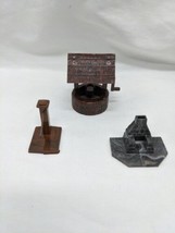 Lot Of (3) Plastic Ville Water Well Pump And Stove - £15.35 GBP