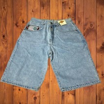 Vtg NWT Jordache World Wide Brand Jean Shorts Mens Size 30 Light Wash - £23.74 GBP