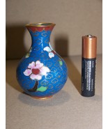 Vintage Cloisonne Vase 2 1/8&quot; tall - €15,69 EUR