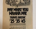 1988 Travelodge Hotels Vintage Print Ad pa22 - £4.69 GBP