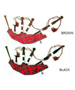 NEW IMPORTED FULL SIZE ROSEWOOD BLACK OR BROWN SCOTTISH BAGPIPES - CP MADE  - $179.00+