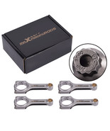 Forged H-Beam Connecting Rods+ARP2000 Bolts for Honda Accord F22 2.2L 90-97 - £287.24 GBP