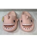 CLOUD SHARK SLIDES  BRAND LIGHT PINK - $14.73