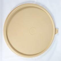 Cream Tupperware Round 228-19 Lid 7.25″ Diameter - $19.79