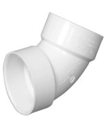 4 in. PVC DWV 60-Degree Hub x Hub Elbow - €38,69 EUR