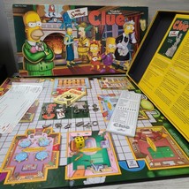 THE SIMPSONS CLUE Detective Board Game Vintage 2000 USAopoly - $20.00