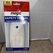 Magic 7-1/2 in. x 3/4 in. Safety Treads for Tubs and Showers (12-Pack) - $9.89