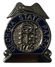 Georgia State Patrol Badge Hat Cap Lapel Pin PO-511 (1) - £1.59 GBP+