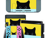 For Nintendo Switch Cat Kitten Console &amp; Joy-Con Controller Decal Vinyl ... - £9.42 GBP